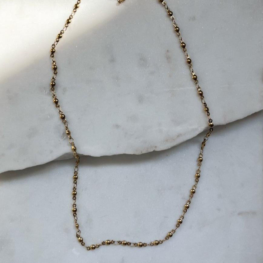 NOVA 2.0 Gold Satellite Chain Necklace