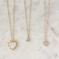 COLETTE | Mini Shell Heart Necklace