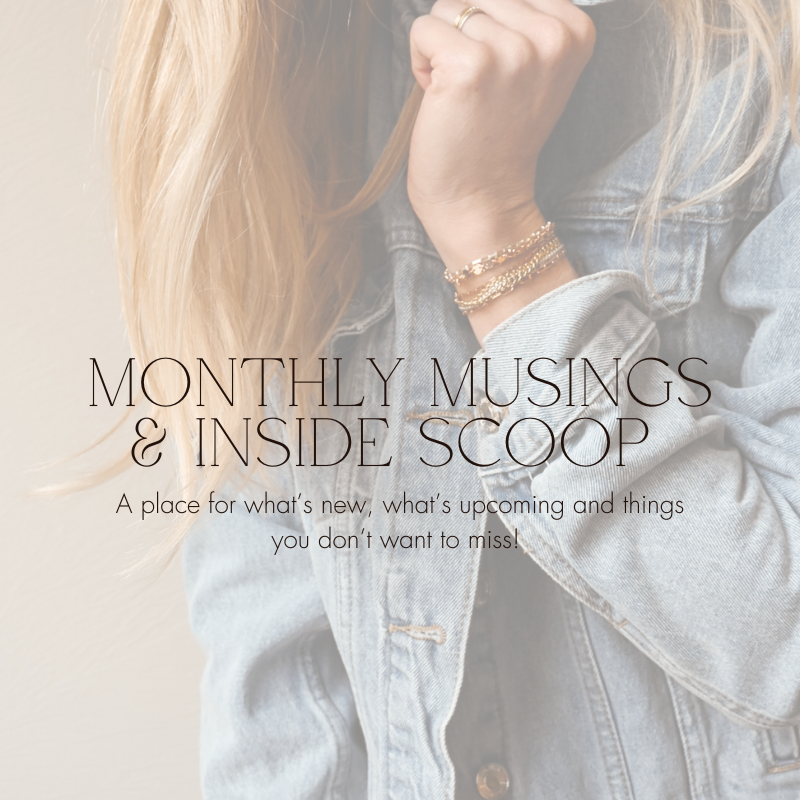 Monthly Musings: NEW & UPCOMING: FALL 2023