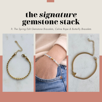The Signature Gemstone Bracelet Stack