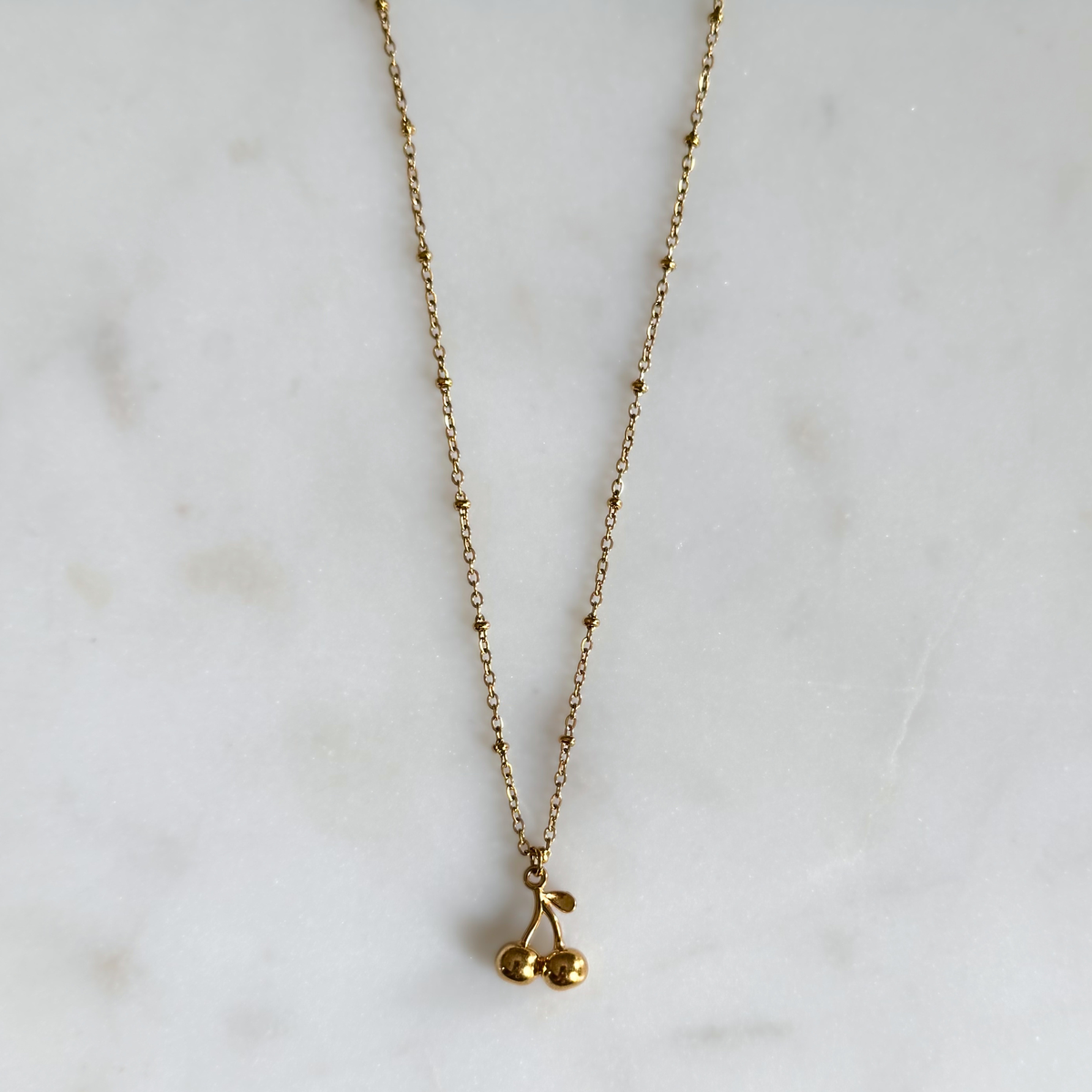 Cherry Pendant Necklace