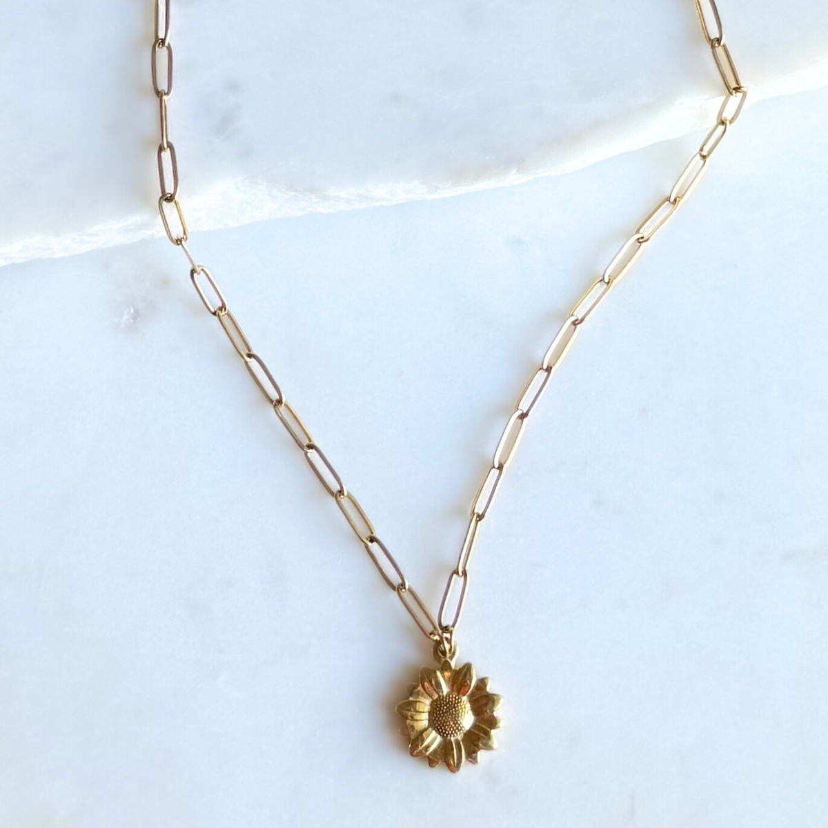 BLAINE Sunflower Necklace