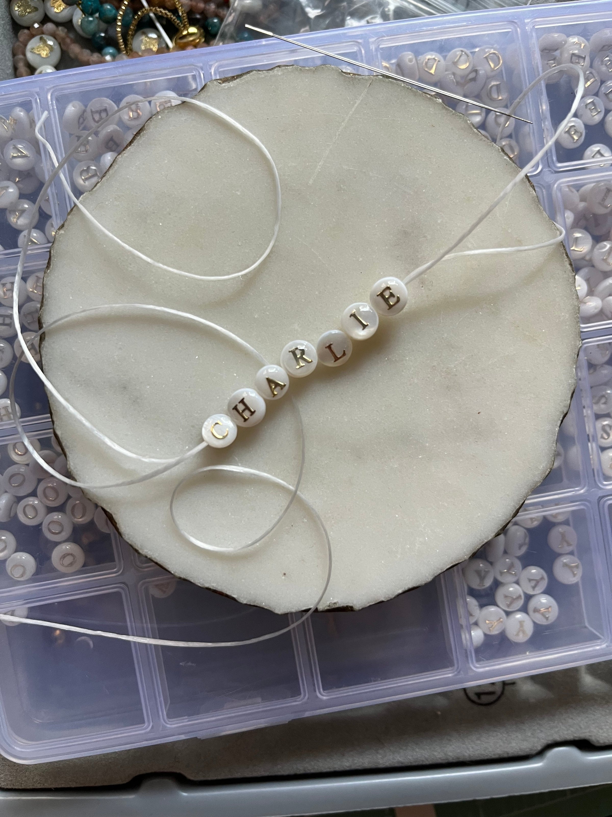 Word of the Year Intention Bracelet - Customizable