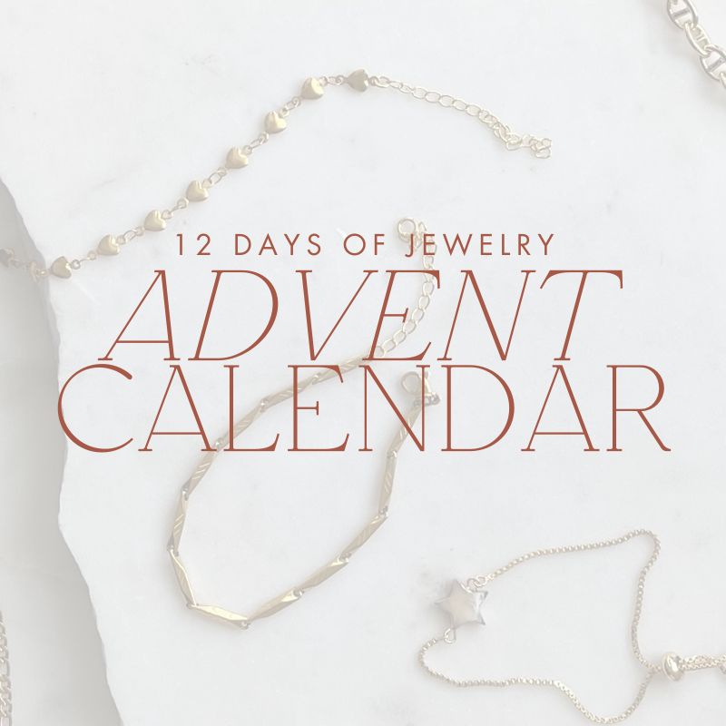 12 Days of Christmas Jewelry Advent Calendar Gift Set