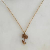 Bloom Simple Flower Necklace