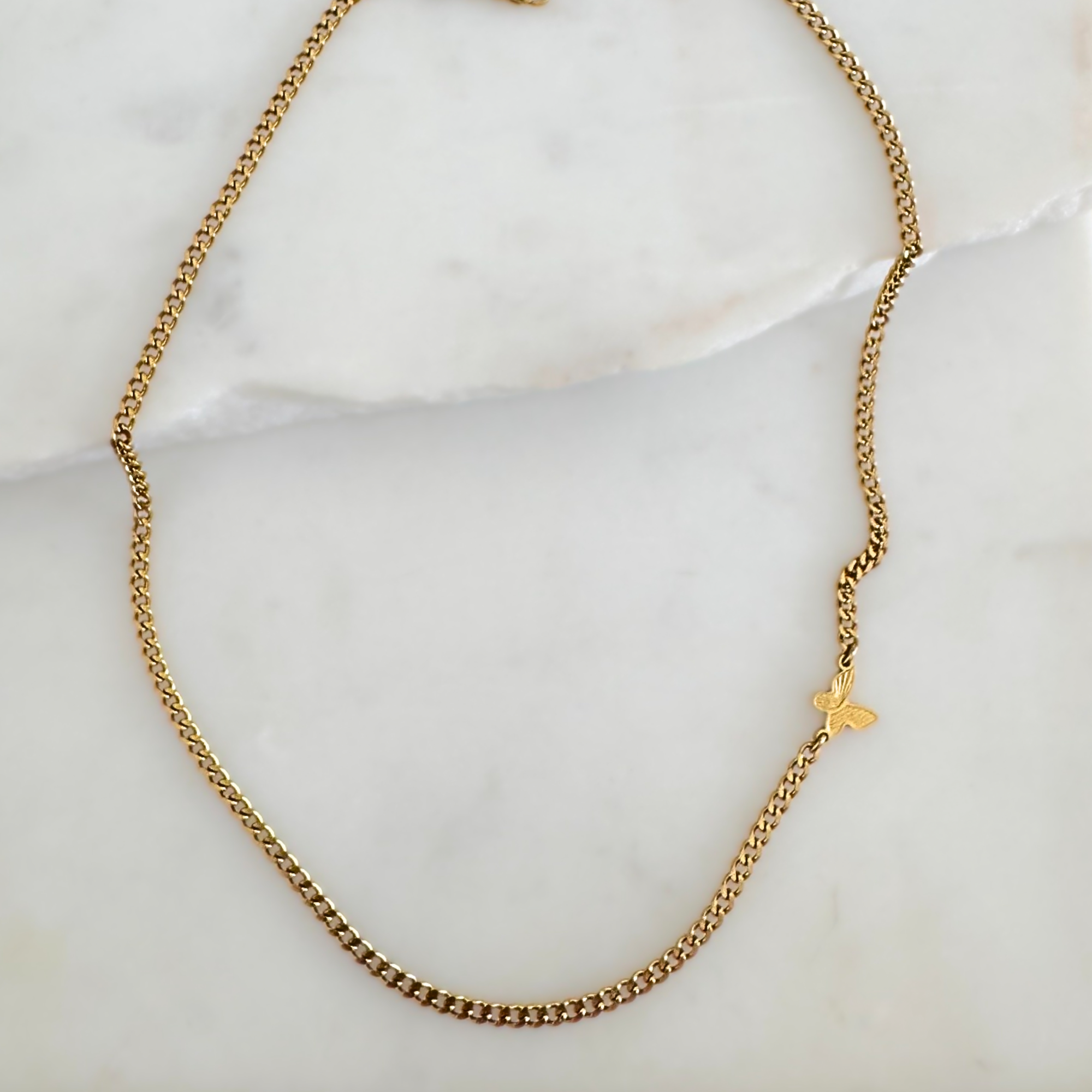 Butterfly Asymmetrical Necklace