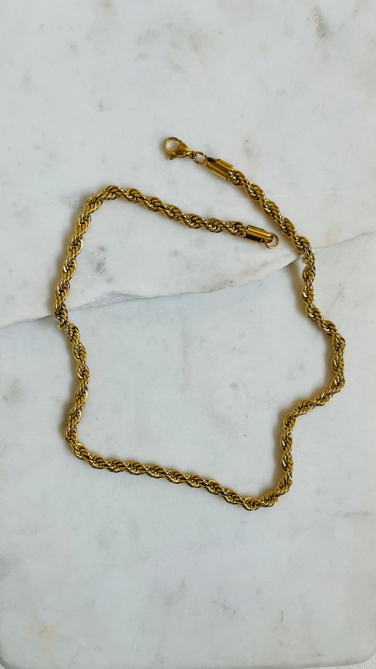 CELINE | 6mm Chunky Rope Chain Necklace
