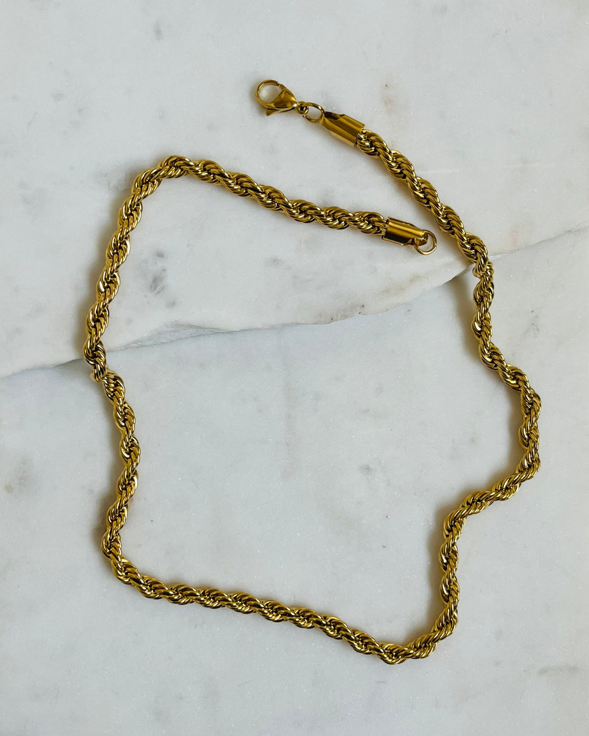 CELINE | 6mm Chunky Rope Chain Necklace