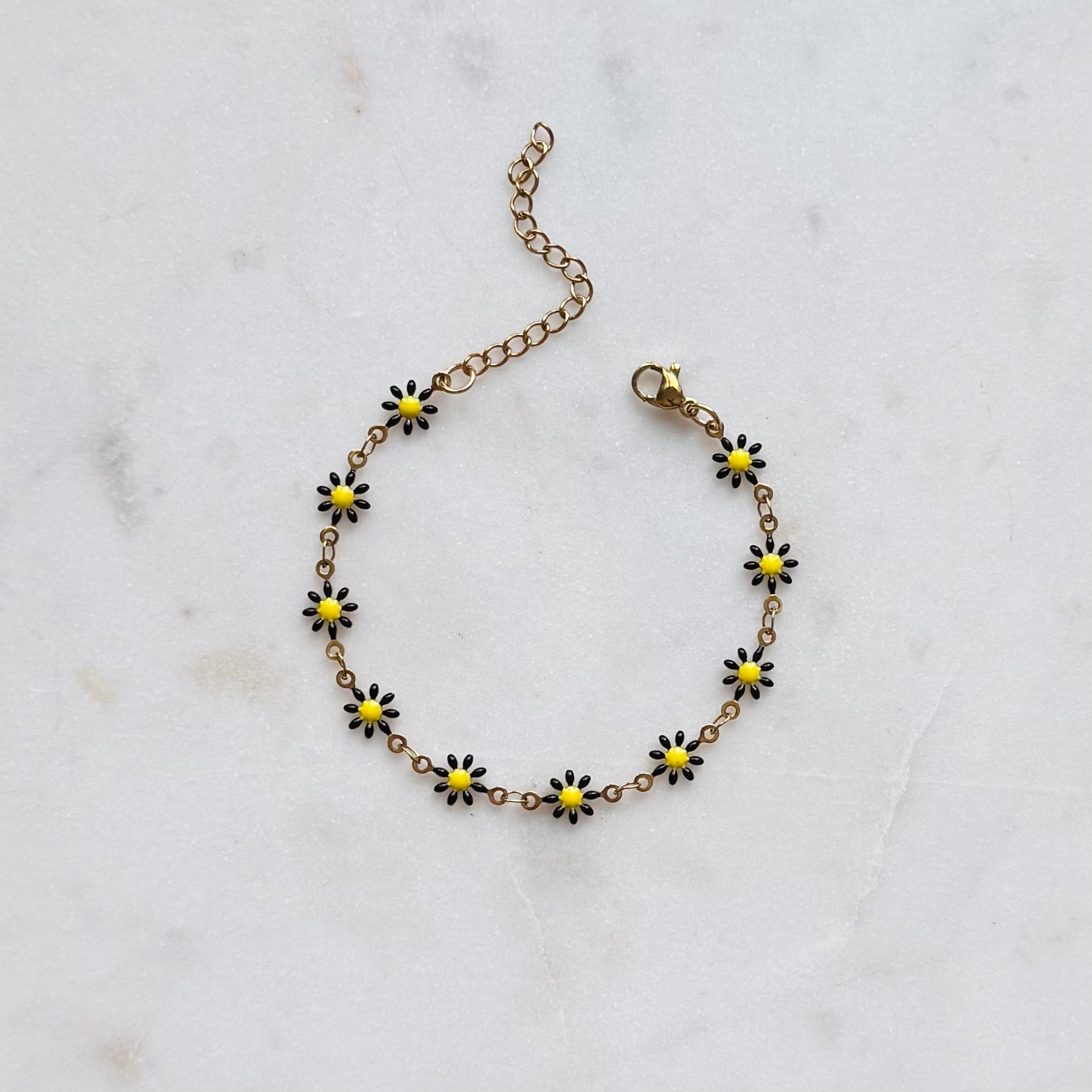 CHLOE | Colourful Daisy Chain Bracelet [LAST CHANCE]