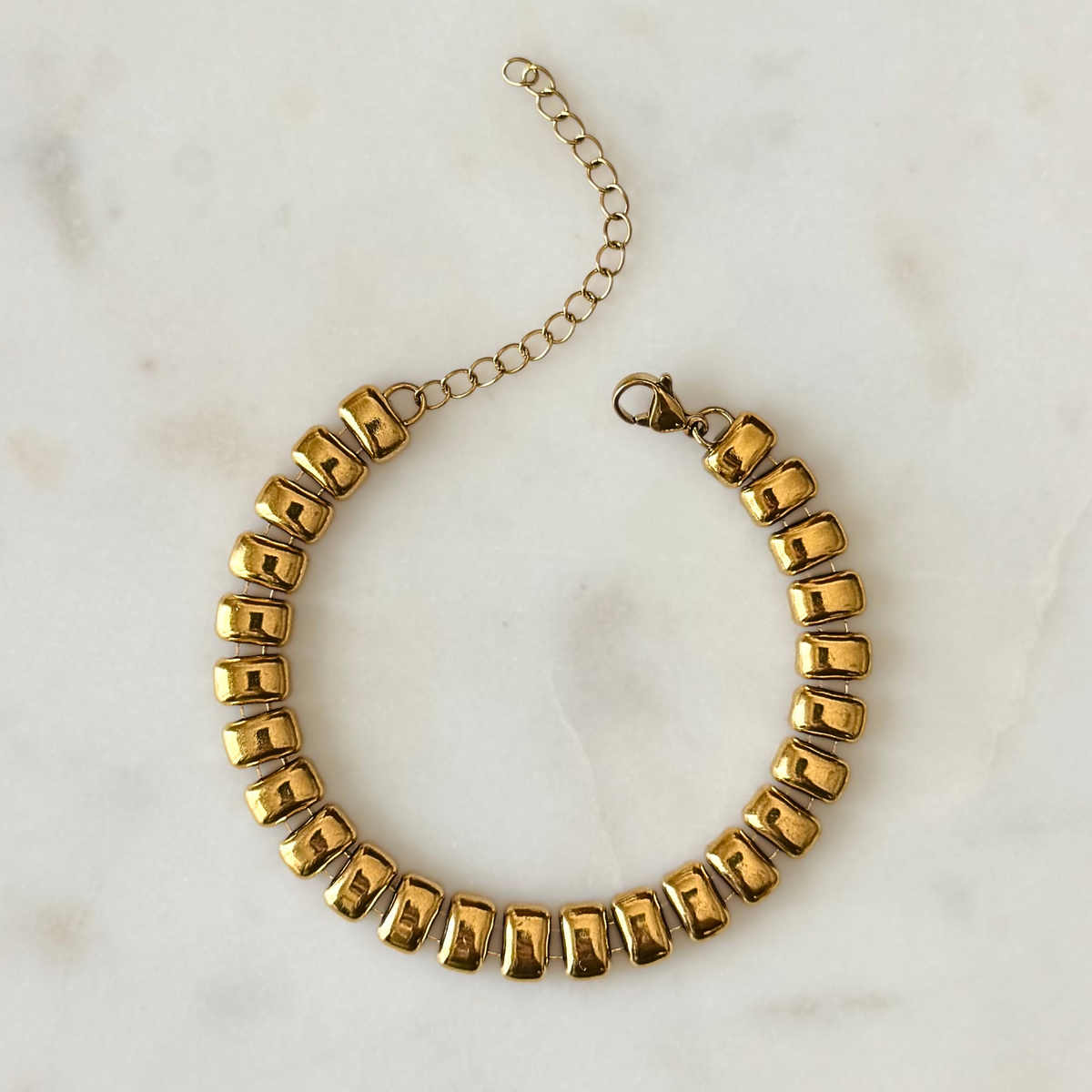 Rectangle Link Bracelet