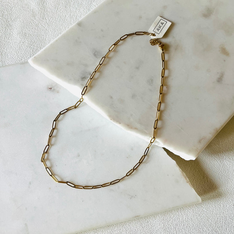 DILLON | Paperclip Chain Necklace