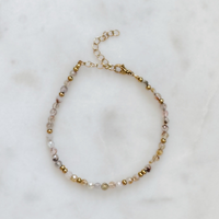 Citrine Butter Yellow Gemstone Bracelet