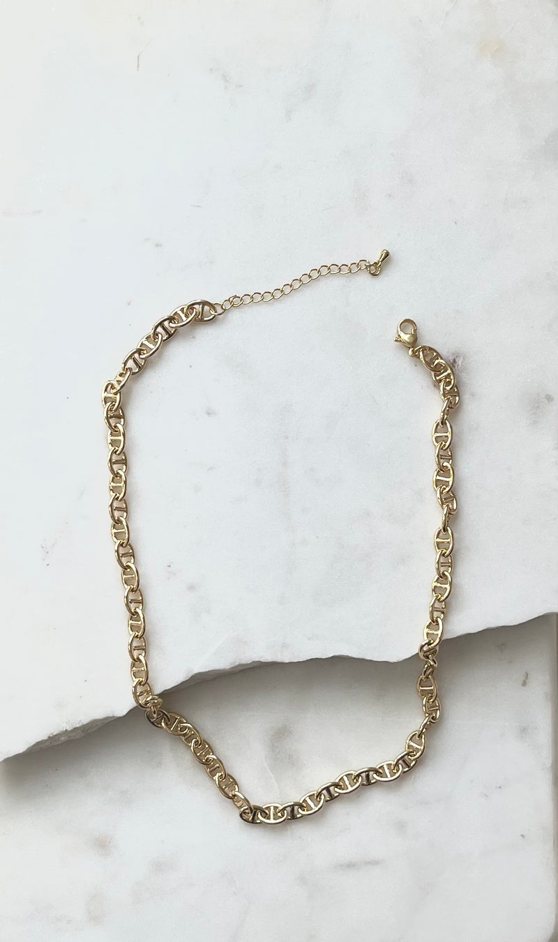 Chunky Mariner Chain Necklace *LAST CHANCE*