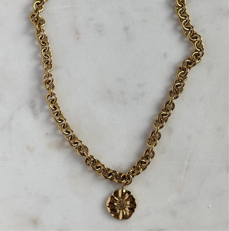 Flower Statement Necklace
