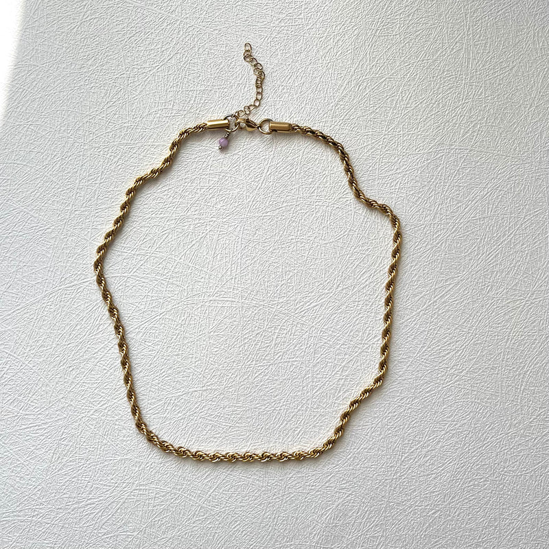 Thick Rope Chain Necklace | 4mm CELINE