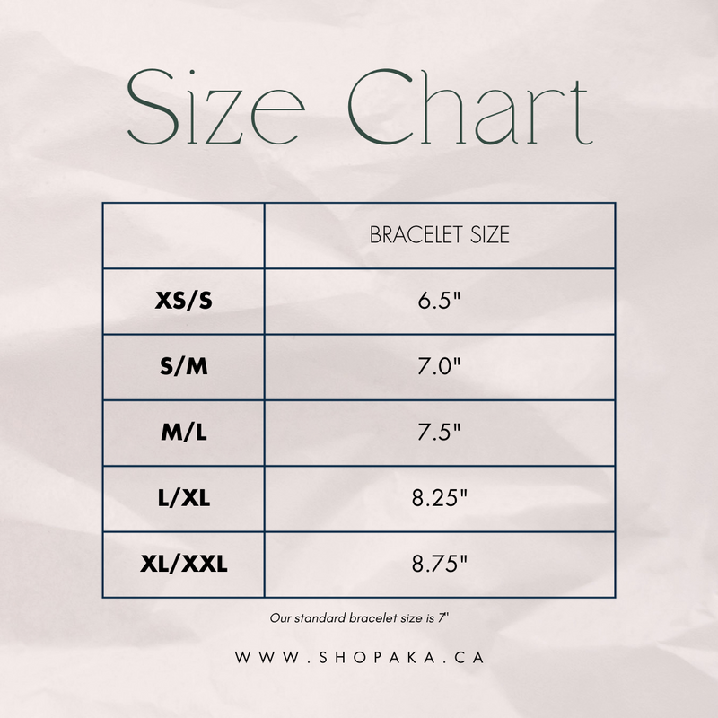 NAME / WORD Bracelet - Large [PRE ORDER]