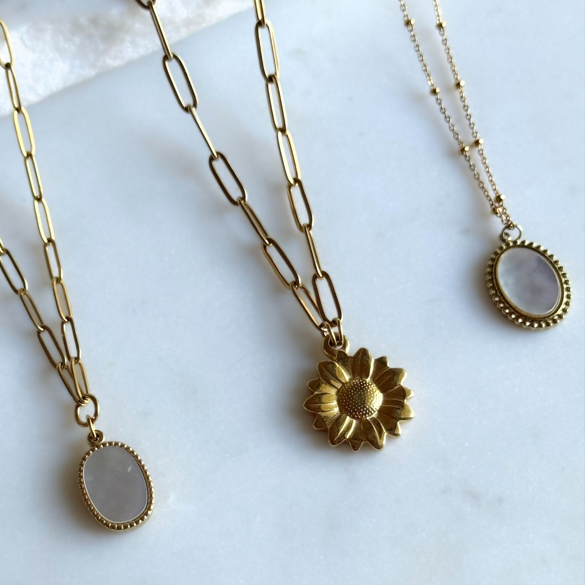BLAINE Sunflower Necklace