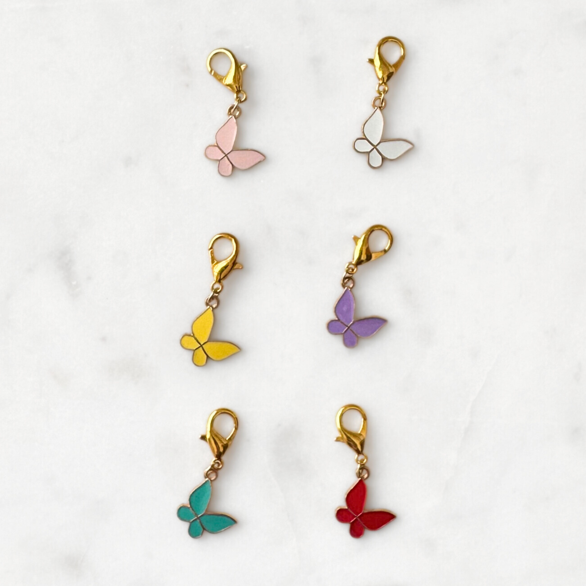 Butterfly Charms / Zipper Pulls