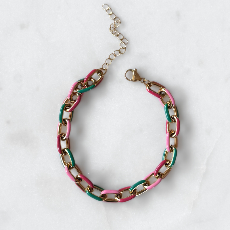 Candy Cane Lane Bracelet