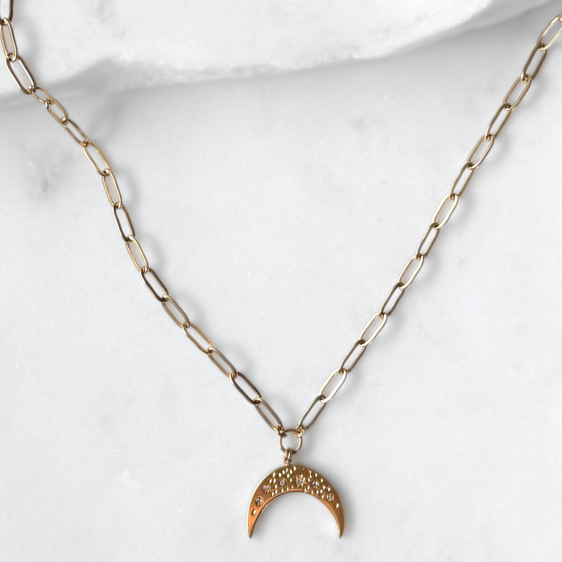 Crescent Moon Necklace