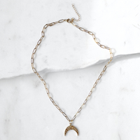 Crescent Moon Necklace