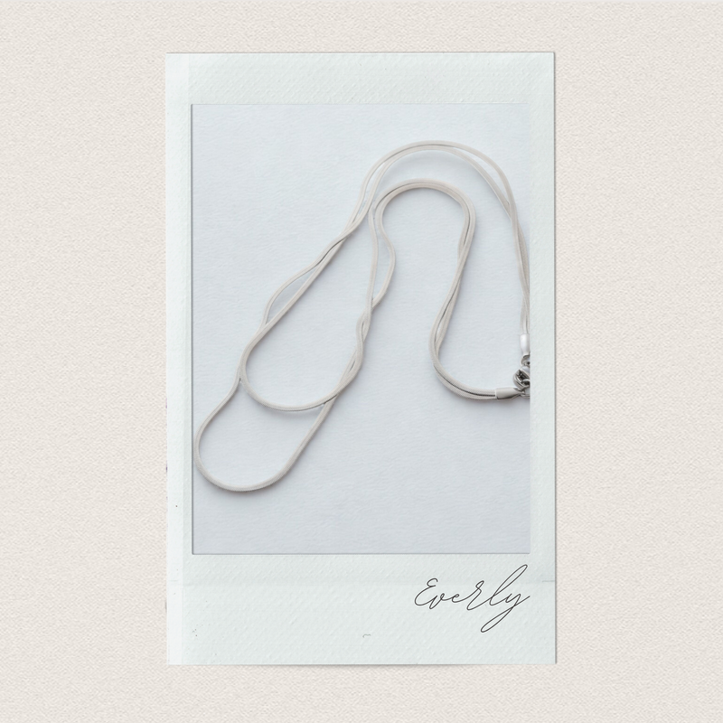 EVERLY | Silver Multi-Strand Herringbone Necklace