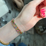 Enamel Chain Bracelet - Lots of Colours Available
