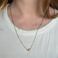 Floral Charm Necklace