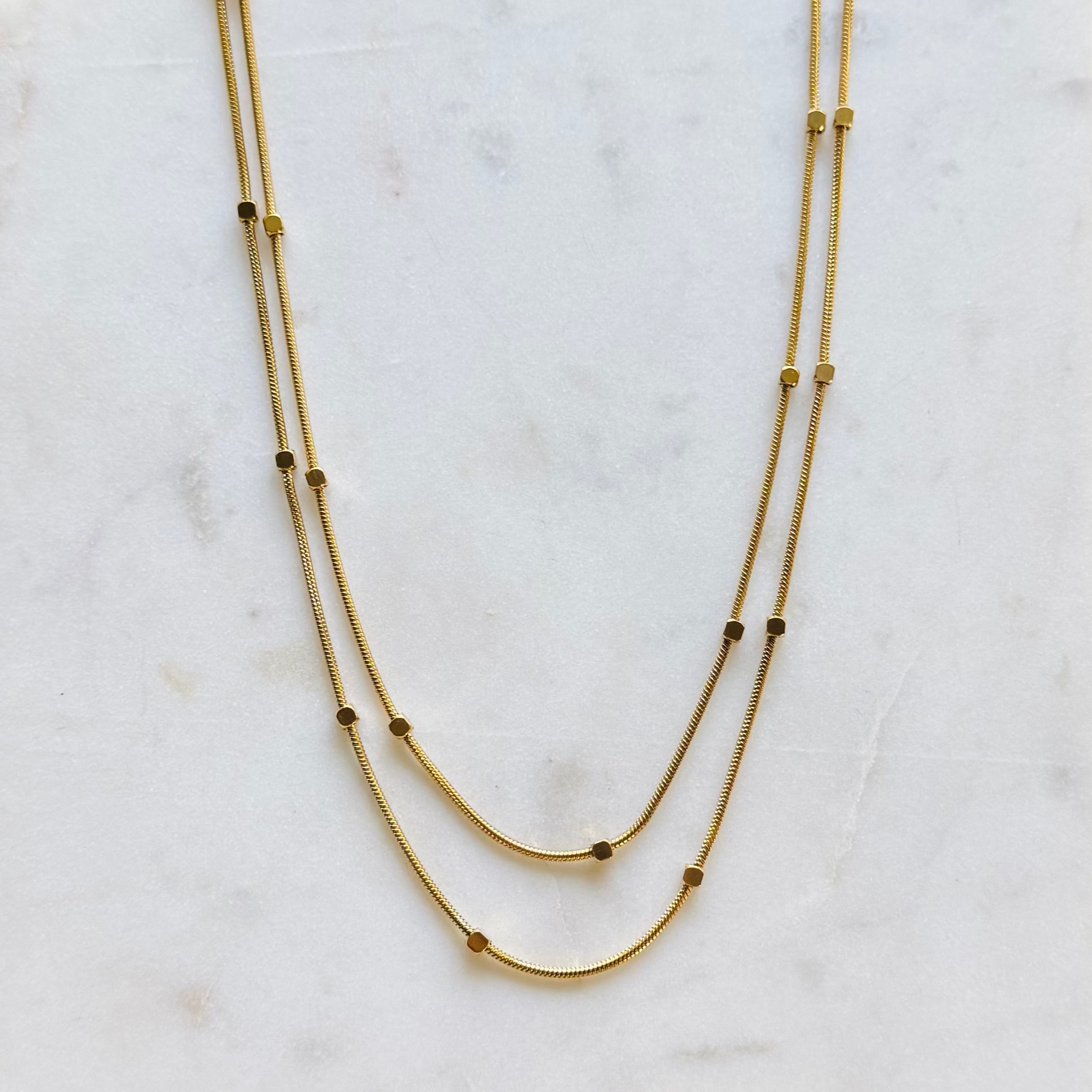 KNOX | Double Layer Snake Chain