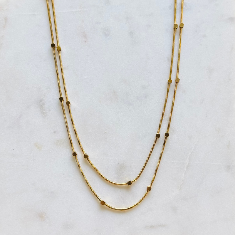 KNOX | Double Layer Snake Chain