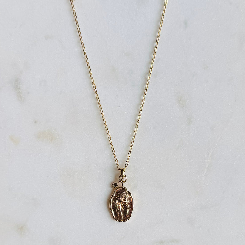 FLEUR | CZ Flower Necklace
