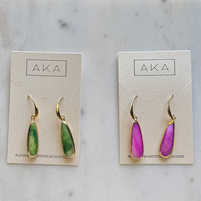 SYLVIE | Shell Dangle Earrings