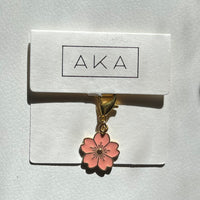 Flower Charms / Zipper Pulls