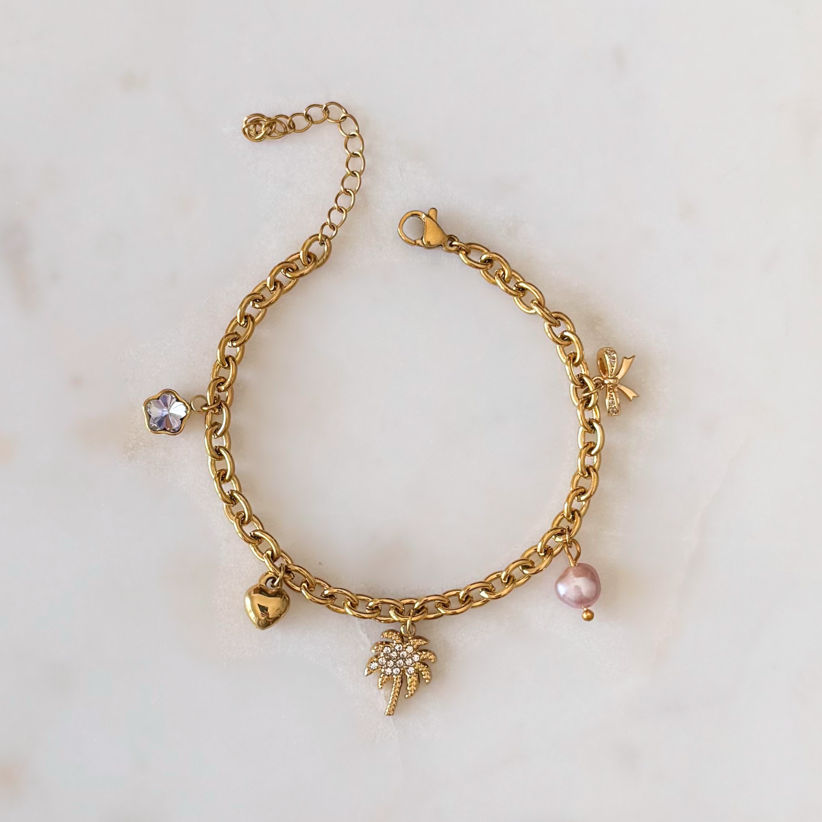 Golden Daydream Charm Bracelet | One of a Kind Charm Bracelet