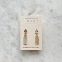 LIRIO | Petal Shell Dangle Earrings