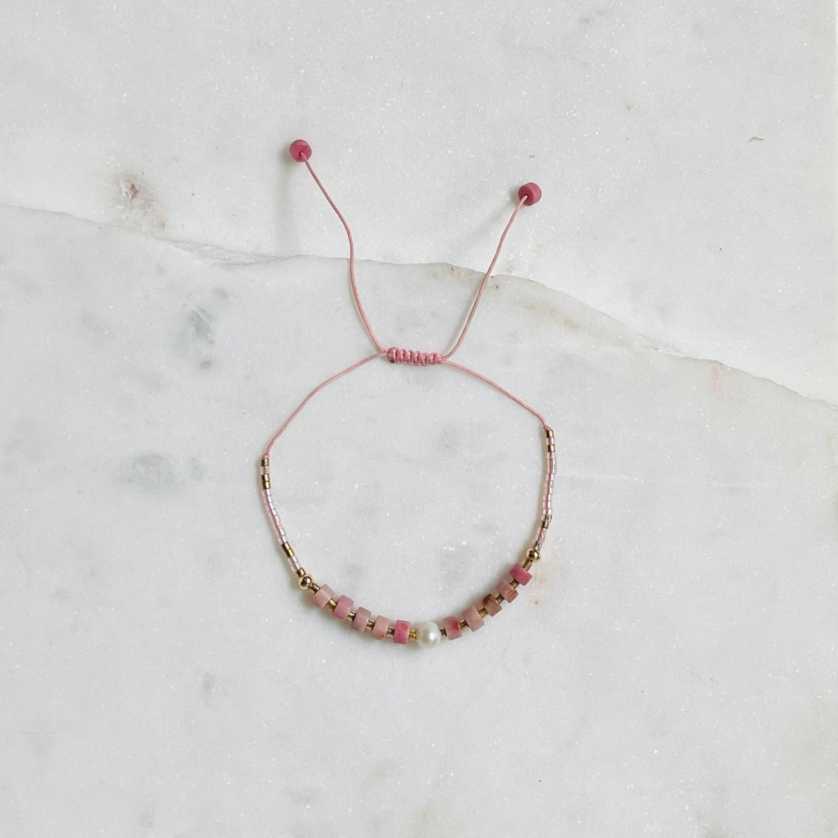 Adjustable Gemstone Bracelet