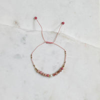 Adjustable Gemstone Bracelet