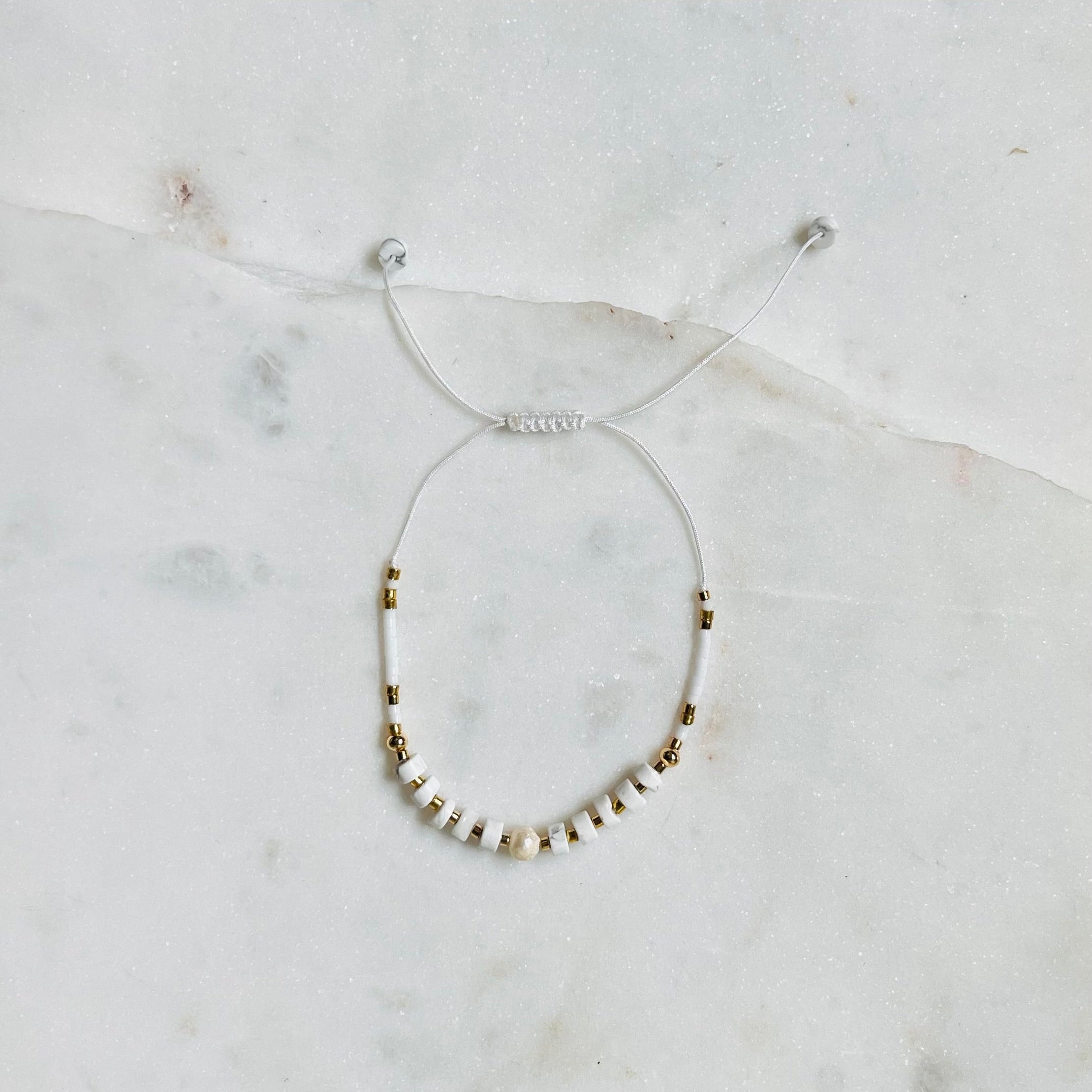 Adjustable Gemstone Bracelet