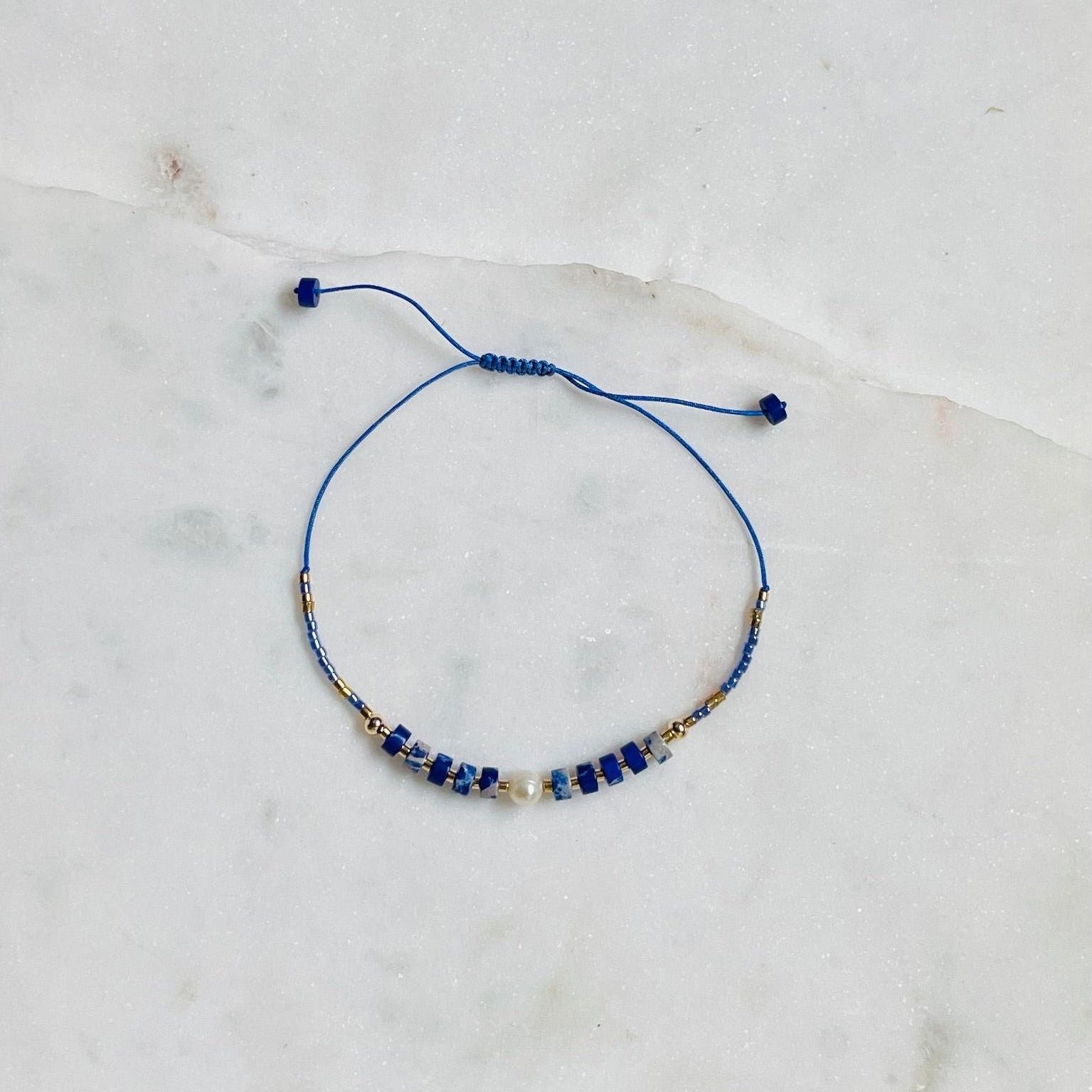 Adjustable Gemstone Bracelet