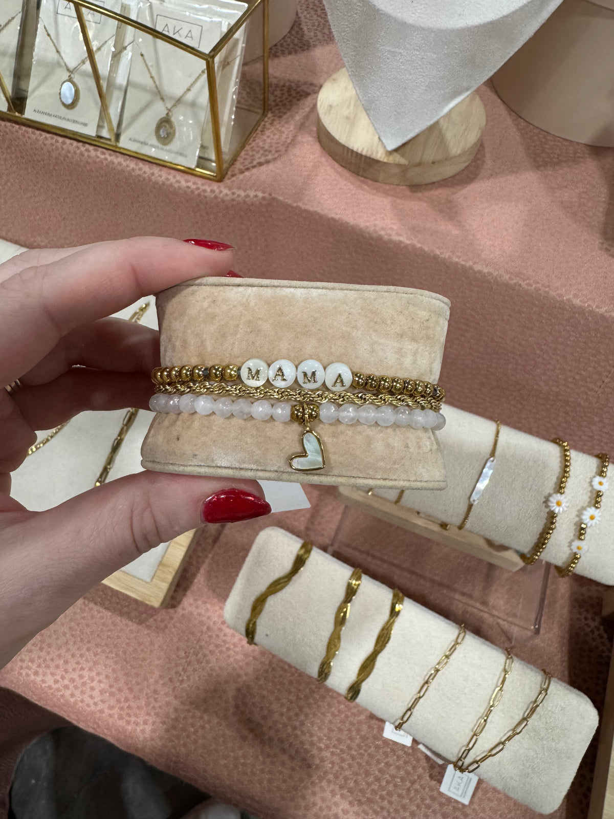 Mama Bracelet Bundle - Gold