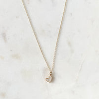 MILA | Mini Shell Heart Necklace