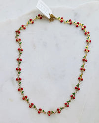 Cherry Chain Necklace