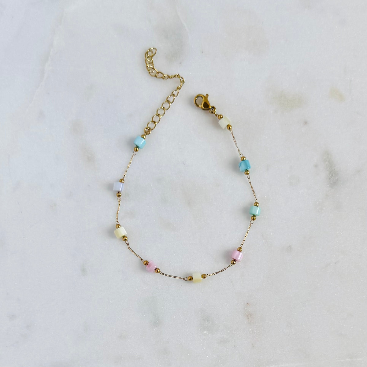 KIDS | Pastel Confetti Chain Bracelet (Limited Edition)