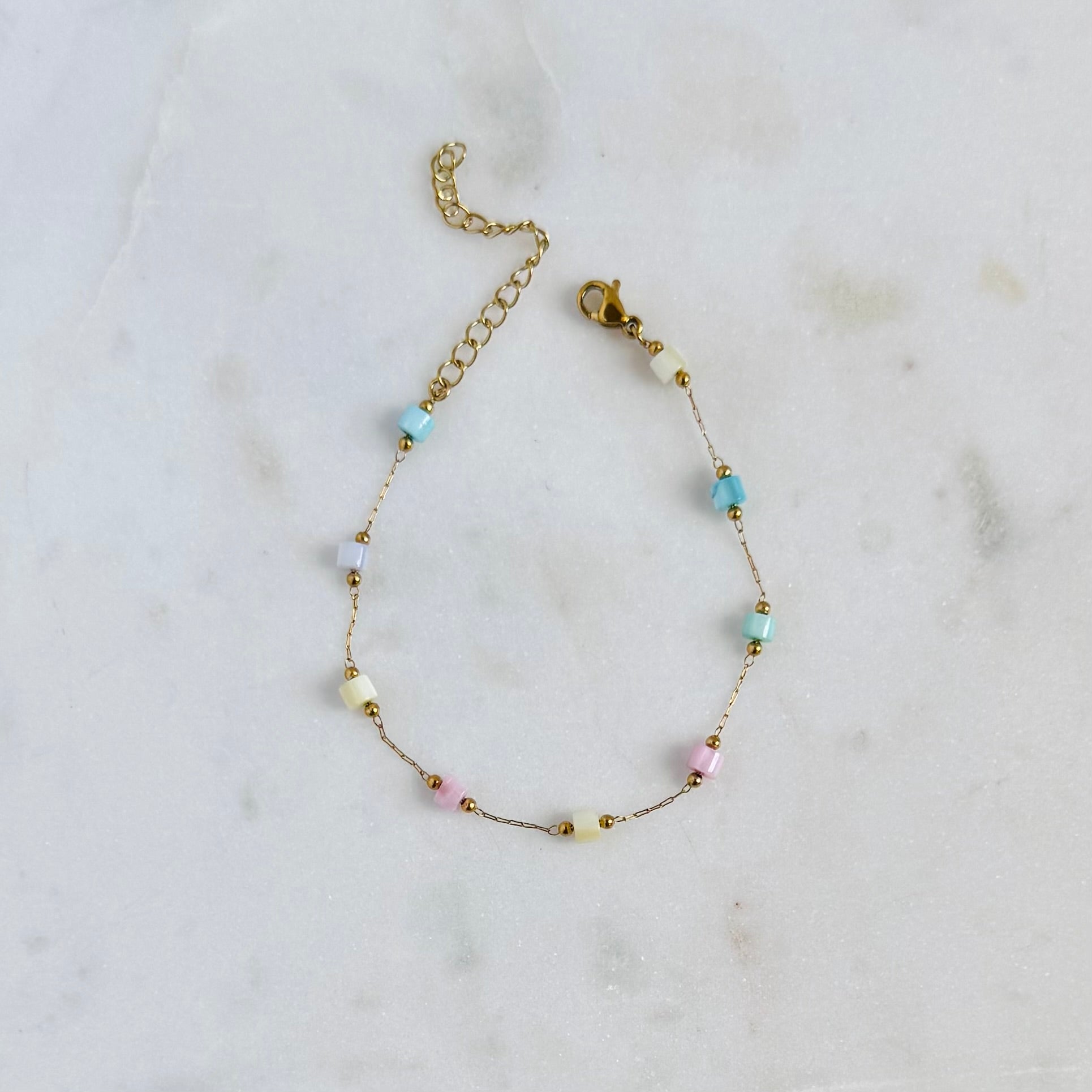 KIDS | Pastel Confetti Chain Bracelet (Limited Edition)