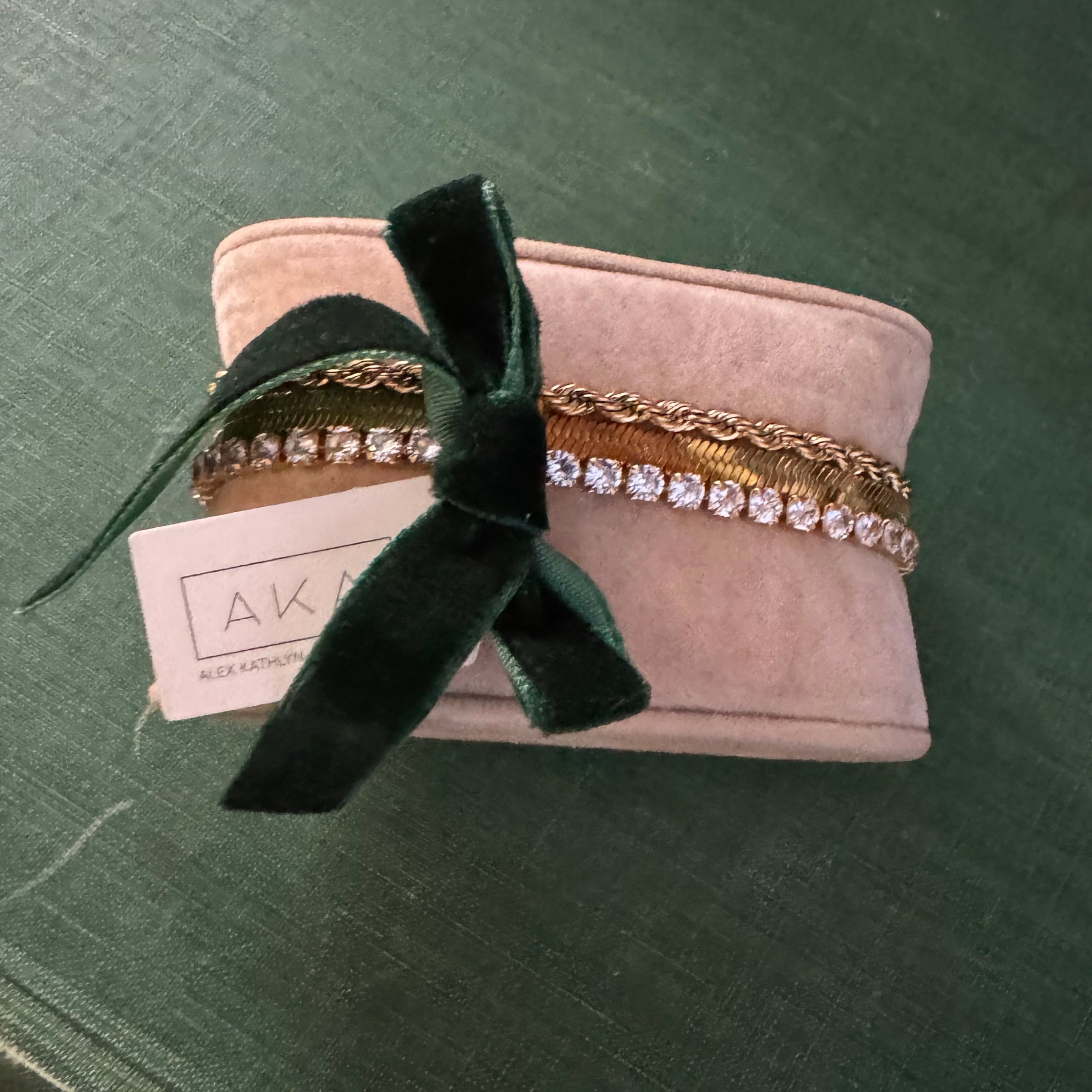 Holiday Sparkle Bracelet Trio