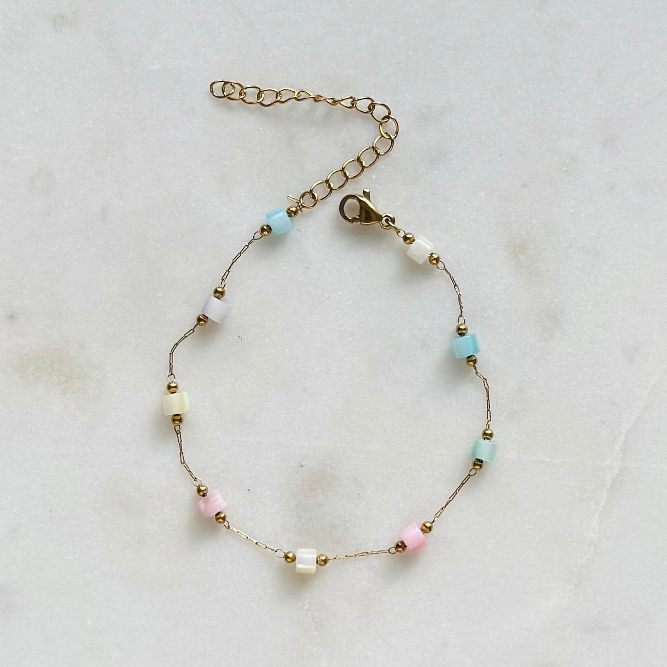 KIDS | Pastel Confetti Chain Bracelet (Limited Edition)