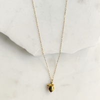 Lemon Pendant Necklace - Alexandra Kathlyn Accessories - shop aka - alex kathlyn 