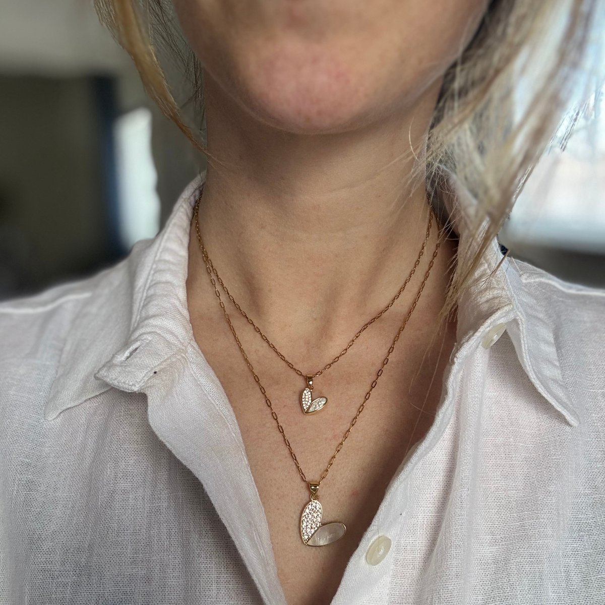 Lennon 2.0 Large Heart Necklace