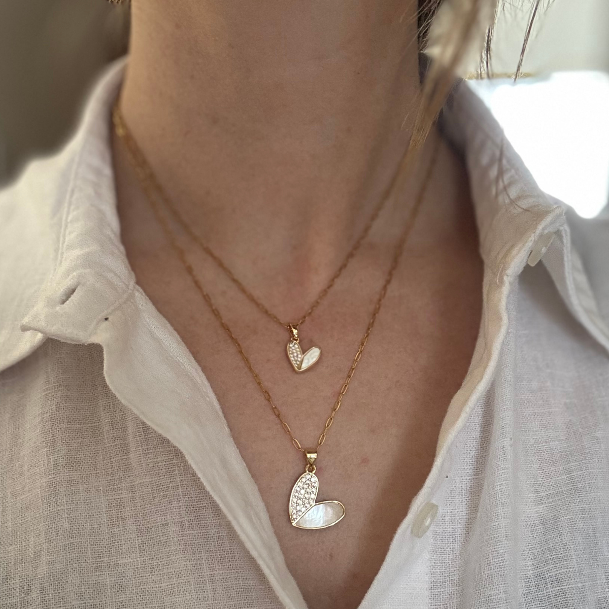 Lennon 2.0 Large Heart Necklace