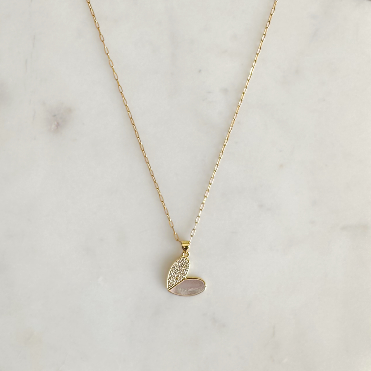 Lennon 2.0 Large Heart Necklace